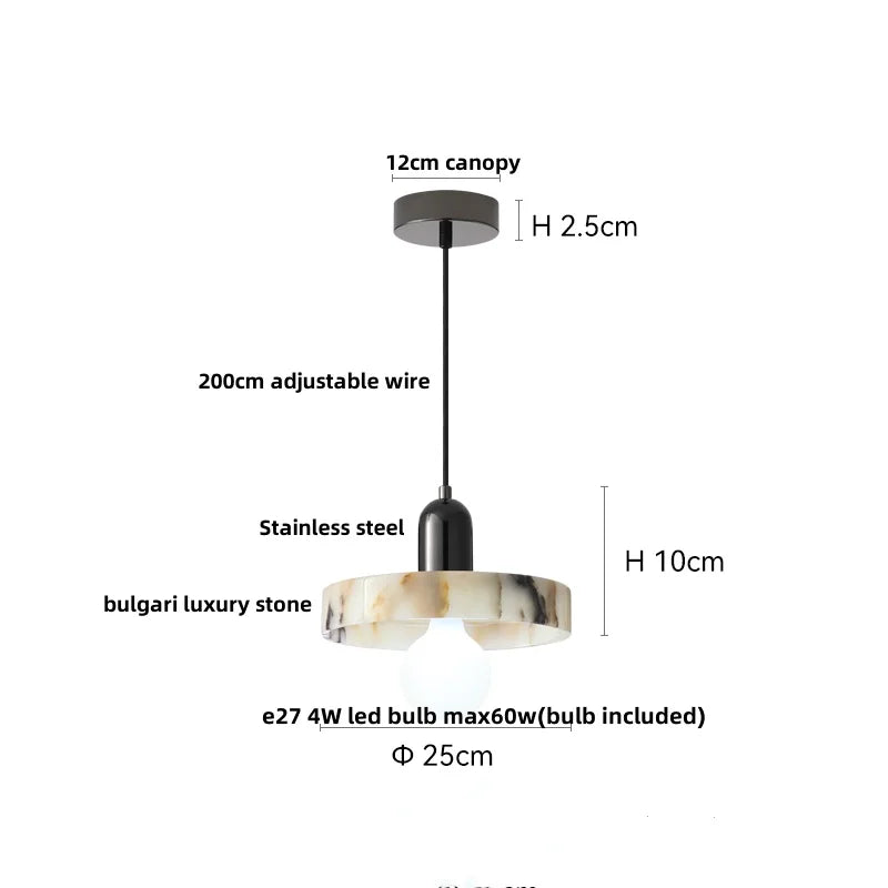 Lámpara colgante LED Decorbites™ de globo con cable ajustable para accesorios de iluminación
