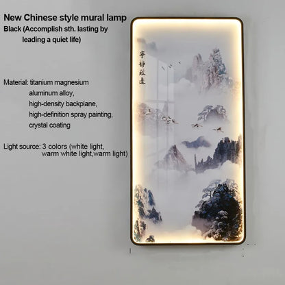 DecorBites™ LED Landscape Wall Sconce for Home Decor