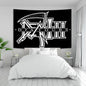 Decobites Deaths Metal Trend Band Wall Tapestry - Bedroom Artistic Decoration