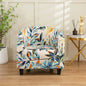 Decobites Printed Tub Chair Cover - Armchair Slipcover for Club Sofa