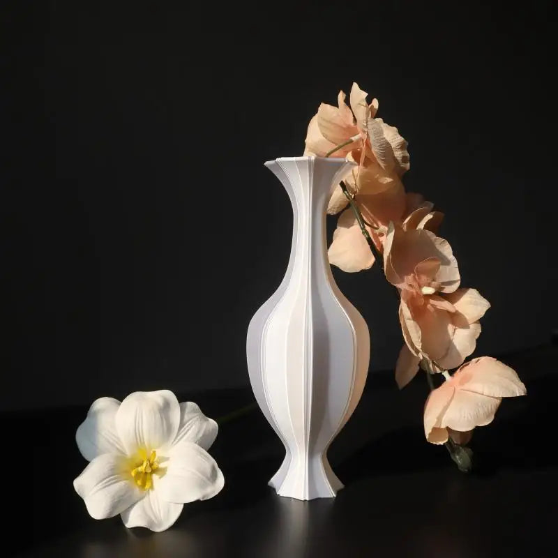 DecorBites™ Elegant High-End Vase for Living Room Flower Arrangement