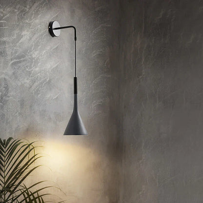 DecorBites™ Black Nordic LED Sconce Wall Light for Bedroom Reading Stairs Decor