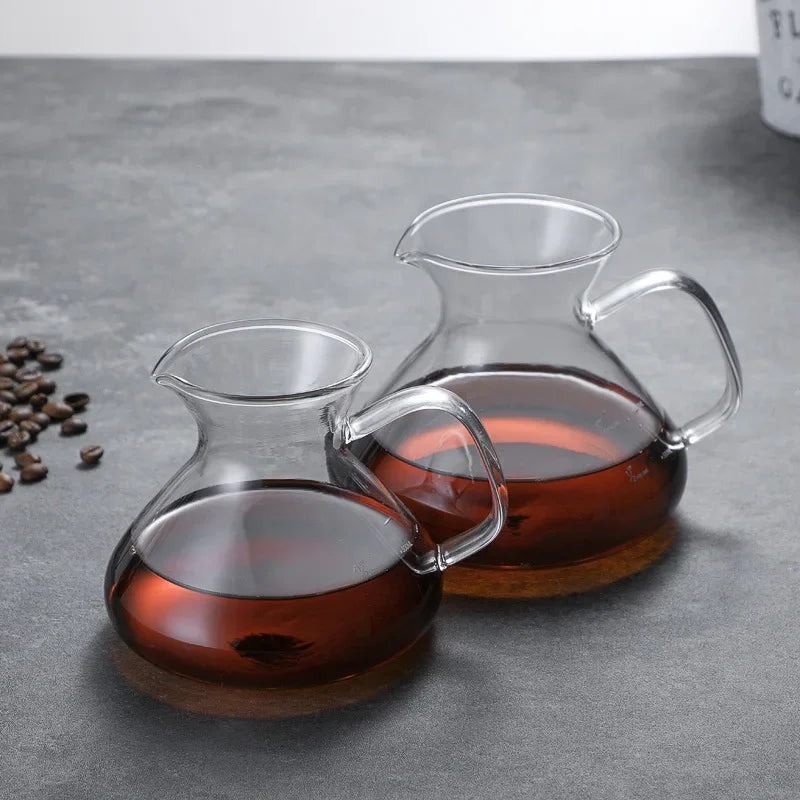 Juego de café con olla de goteo de vidrio Decorbites™ con filtro y hervidor