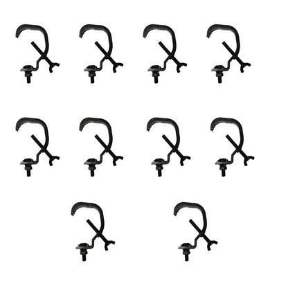 Ganchos de aluminio DecorBites™ para focos LED PAR - Juego de 10