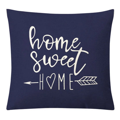 غطاء وسادة من الكتان الأصفر الهندسي من DecorBites™ للديكور العصري 45×45 سم