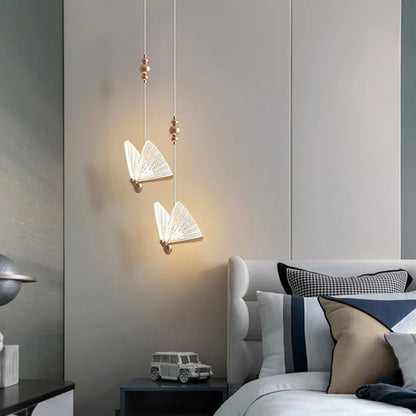 DecorBites™ Butterfly Pendant Lights: Modern LED Luxury Creative Nordic Hanging Lamp