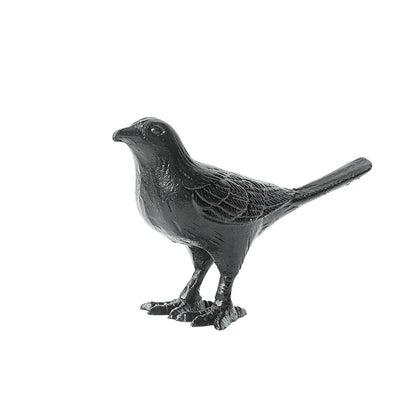 DecorBites™ Cast Iron Bird Decoration: Elegant Home & Living Room Décor