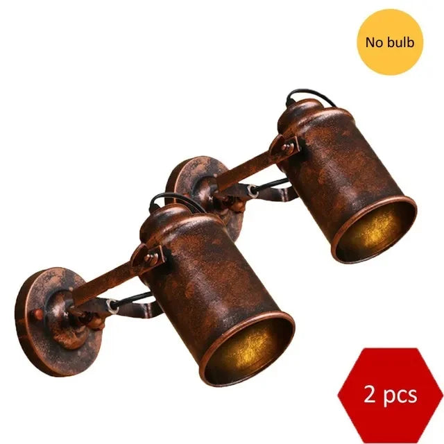 Decorbites™ Industriestil E27 Wandlampe für Heimdekoration Retro Vintage Beleuchtungseinrichtungen
