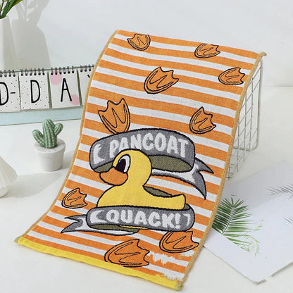 DecorBites™ Kawaii Cartoon Cats Gauze Cotton Hand Towel - Set of 3