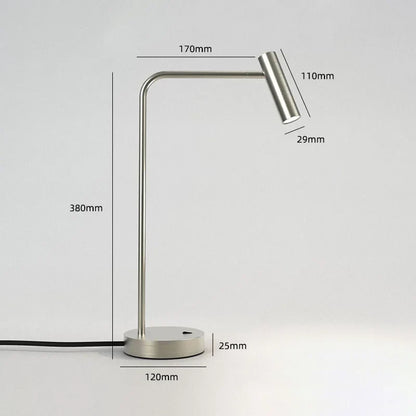 DecorBites™ Enna LED Dimmable Floor Lamp in Gold/Black/White for Minimalist Home Decor