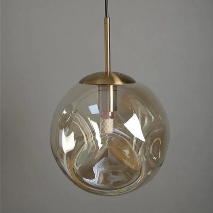 DecorBites™ Glass Ball Pendant Lights for Bar, Kitchen, and Home Decor