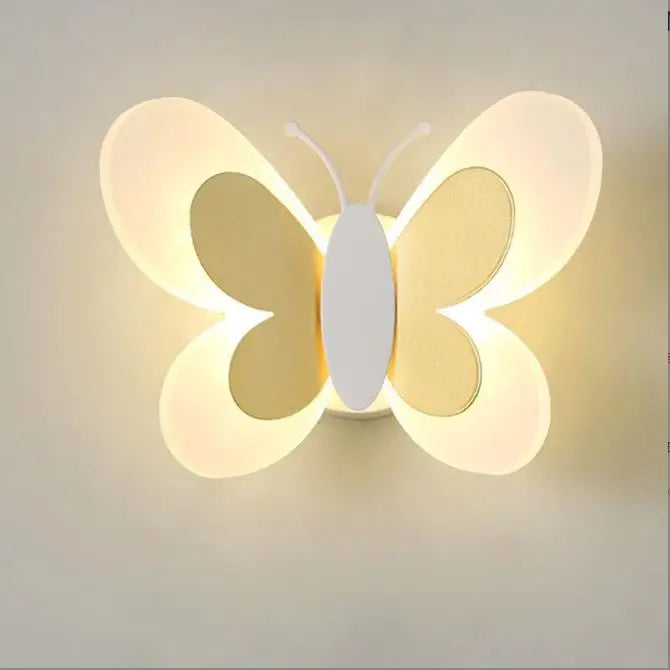 DecorBites™ Butterfly Girl Room Lamp Creative Cartoon Children Energy-Saving Bedside Lamp