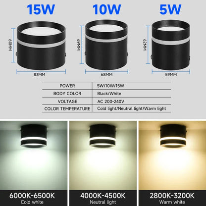 Focos LED DecorBites™: Lámpara de techo empotrada para sala de estar, lámpara de araña con foco para tienda