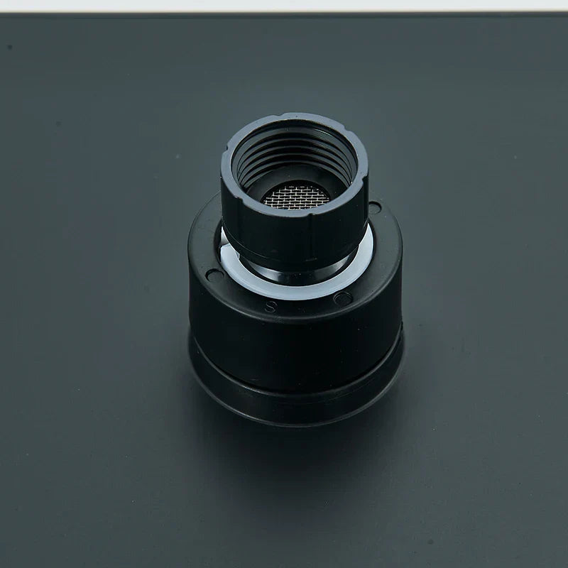 DecorBites™ Large Flow Ceiling Shower Head | 360 Rotation | High Pressure Rainfall