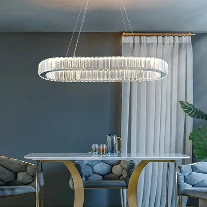 DecorBites™ Crystal Ceiling Pendant Chandelier for Luxury Room Decor