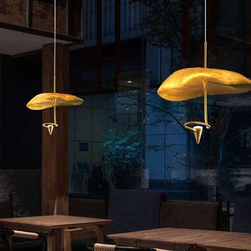 Decorbites™ LED-Kronleuchter 20/25/30/35 cm Kupfer Esszimmer-Beleuchtung