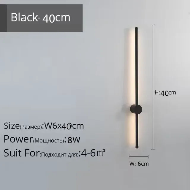 DecorBites™ Apliques de pared creativos para escaleras: Lámpara de pared LED para sala de estar