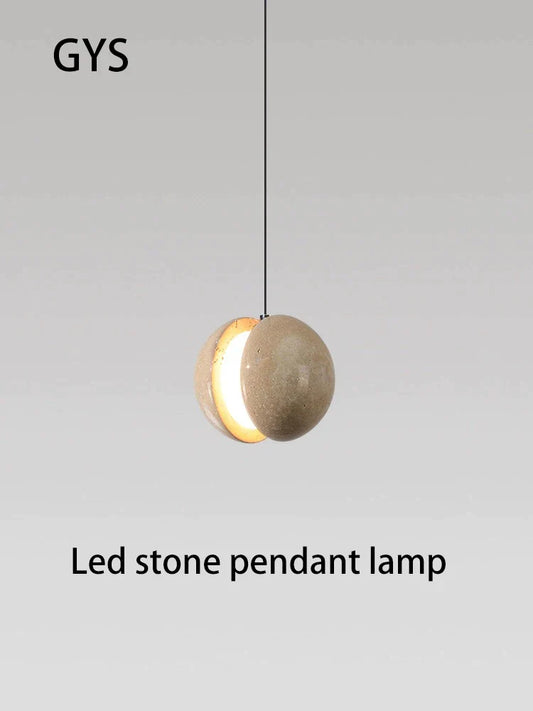 DecorBites™ Lunar Stone Pendant Chandelier - Small Bedroom Home Decor Lighting