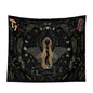 Decobites Botanical Witchy Tapestry: Hanging Boho Room Decor with Mushrooms and Snakes