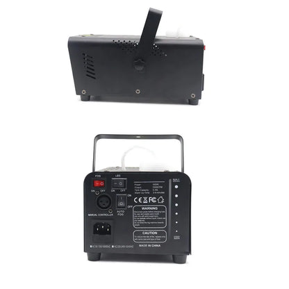 DecorBites™ 500W Smoke Machine with 13 Color Lights & Wireless Remote Control