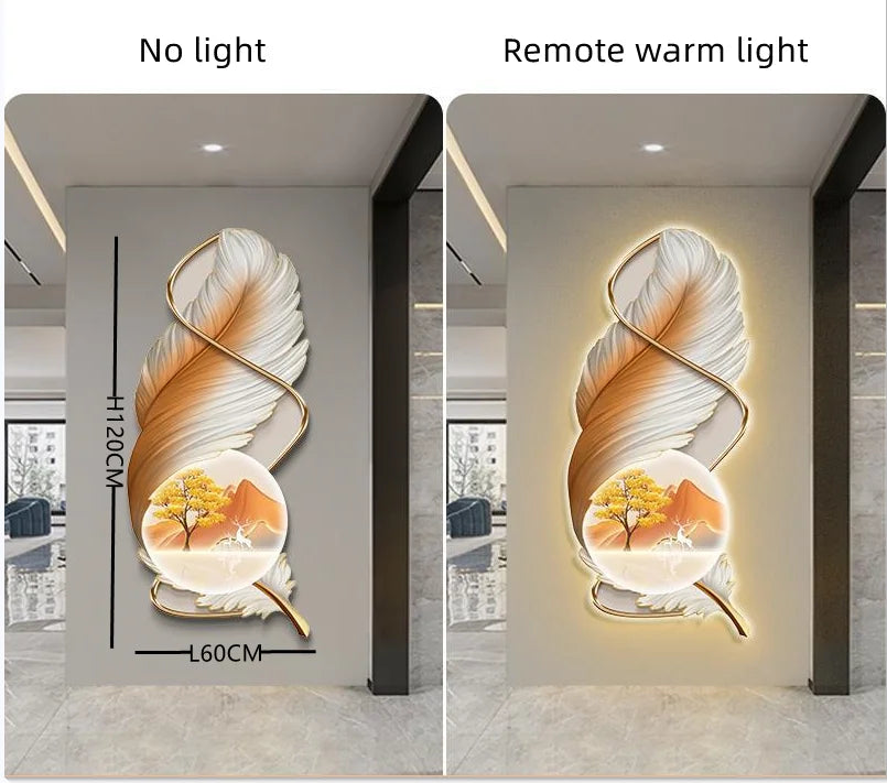 DecorBites™ LED Wall Lamp: Modern Creative Decoration for Bedroom, Living Room, Study, Staircase
