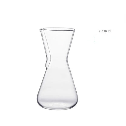 DecorBites™ Barista Kettle Pot Coffee Strainer Pitcher Set for Cafe and Home