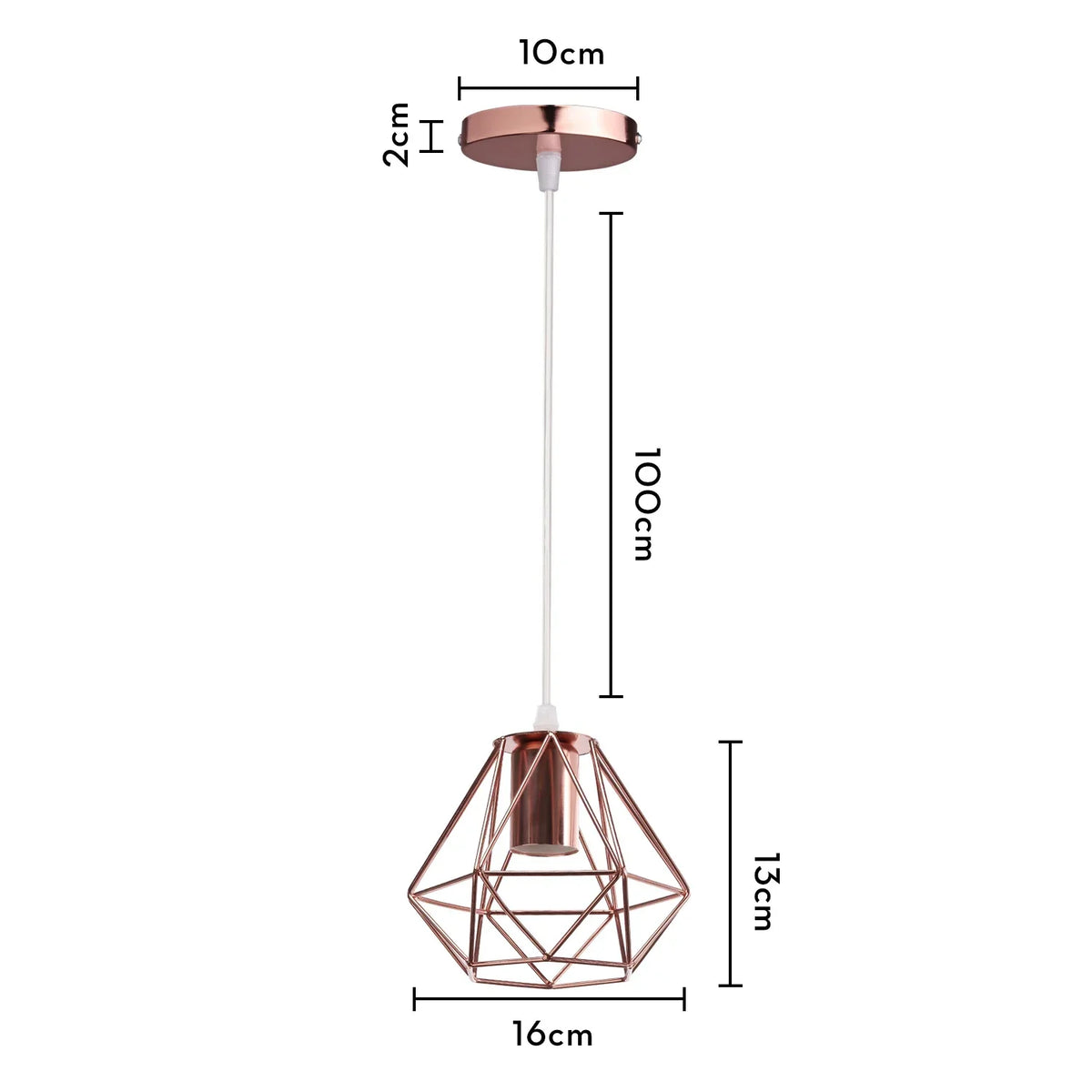 Decorbites™ Industrielles Retro-Loft-LED-Pendantleuchte für Wohnzimmer, Küche und Heim