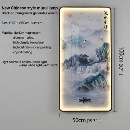 DecorBites™ LED Landscape Wall Sconce for Home Decor