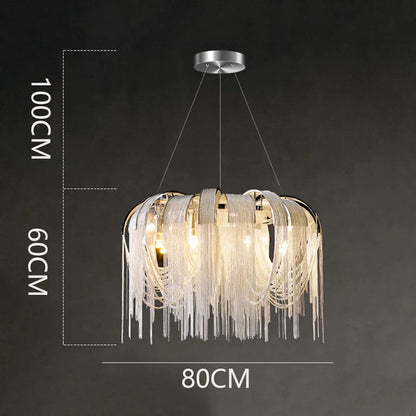 DecorBites™ LED Pendant Light Chandeliers for Modern Home Decor Living Room Dining Room
