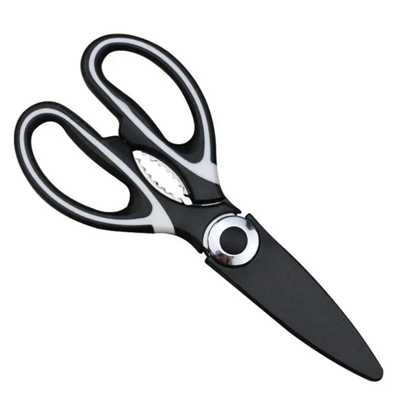 DecorBites™ Kitchen Scissors - Stainless Steel Multifunctional Household Scissors for Food Preparation