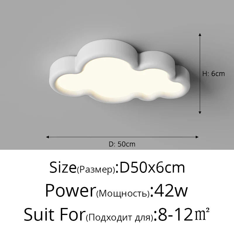 DecorBites™ Cloud LED Chandelier for Child Room Kitchen Dining Study Indoor Lighting