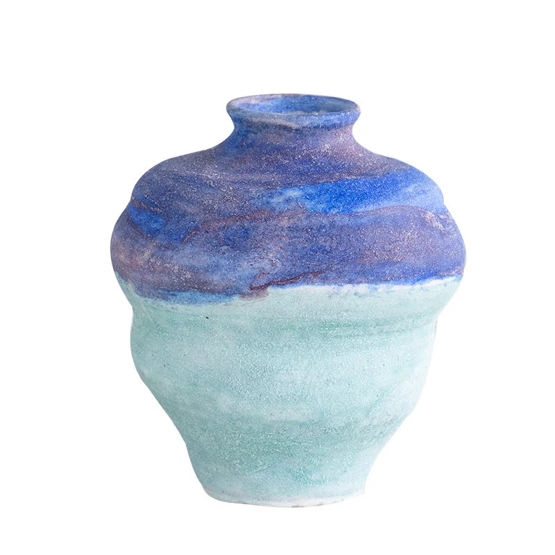 Gradient Ceramic Table Vase