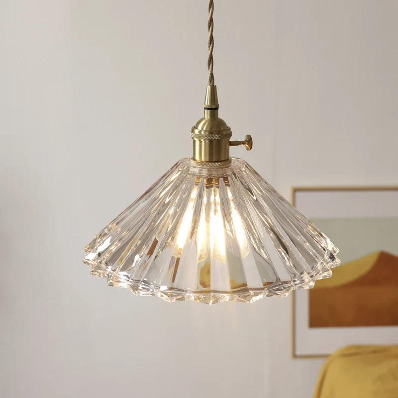 DecorBites™ LED Pendant Lamp Clear Glass Sconce Modern Minimalism Stair Light