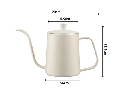 Cafetera de vidrio DecorBites™ con jarra y colador de acero inoxidable