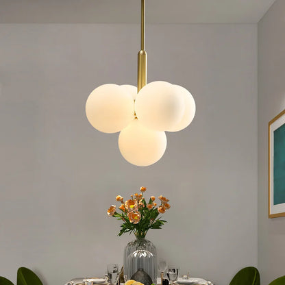 Lámpara colgante de bola de cristal DecorBites™ para cocina, sala de estar y dormitorio