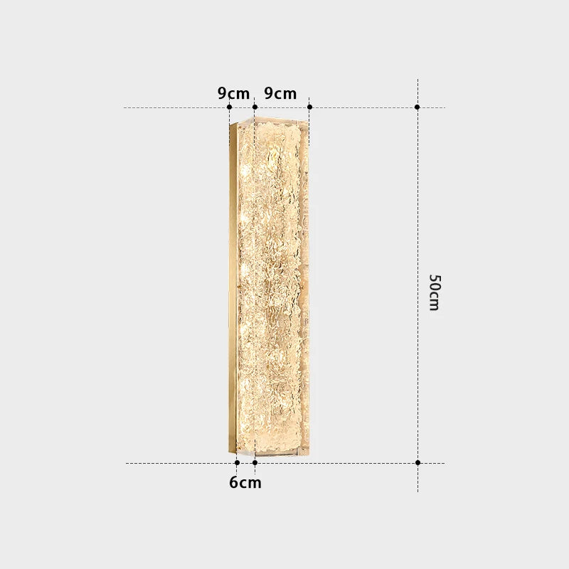 مصباح حائط DecorBites™ مصنوع بالكامل من النحاس: إضاءة فاخرة عالية الجودة لغرفة النوم بتصميم أنيق