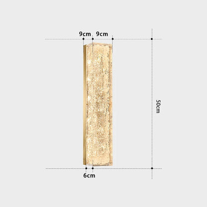 مصباح حائط DecorBites™ مصنوع بالكامل من النحاس: إضاءة فاخرة عالية الجودة لغرفة النوم بتصميم أنيق