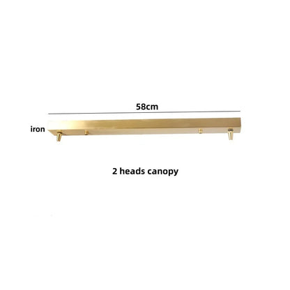 DecorBites™ Brass Glass LED Pendant Lights: Modern Nordic Hanging Lamp for Home Decor