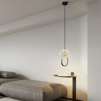 "Lámpara de pared de cristal LED DecorBites™: Decoración moderna para el hogar, ideal para dormitorio, sala de estar o pasillo"