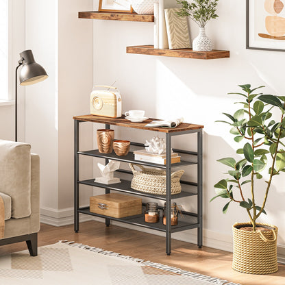 Albin -  Shoe Rack for Entryway Metal Shoe Rack Small Shoe Rack