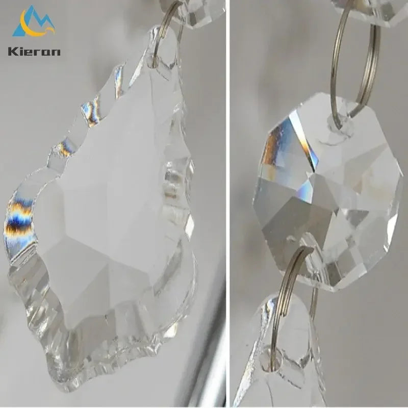 Lámpara de pie DecorBites™ Crystal LED Feather para una decoración moderna de salón nórdico.