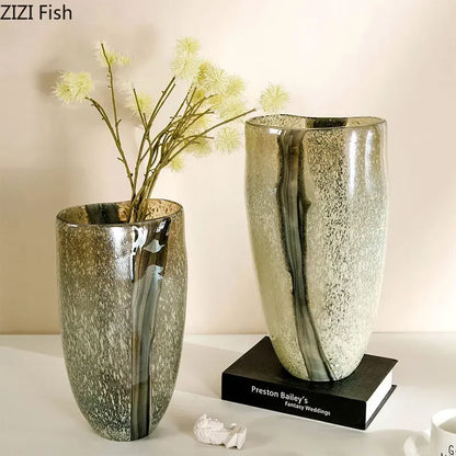 DecorBites™ Glass Vase Hydroponics Desk Decoration Modern Home Decor