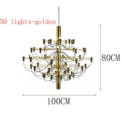 Lámpara de araña LED DecorBites™: Elegante lámpara colgante de diseño italiano para la decoración del hogar.