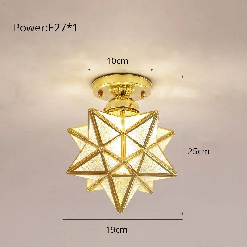 Lámpara de araña LED nórdica de cristal DecorBites™ para iluminación interior moderna