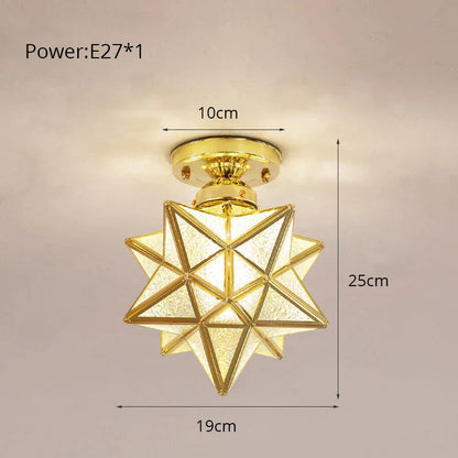 Lámpara de araña LED nórdica de cristal DecorBites™ para iluminación interior moderna