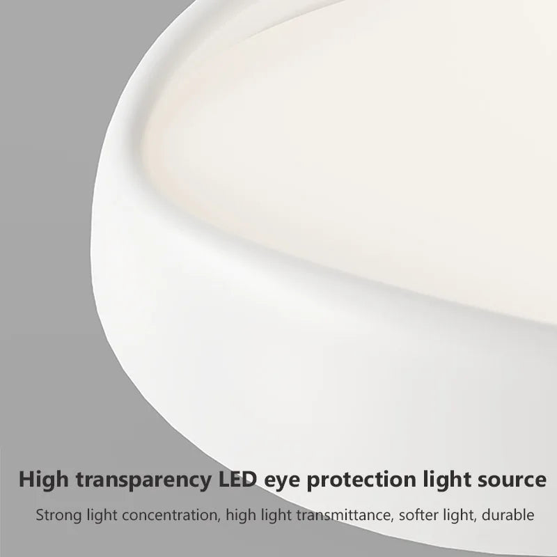 DecorBites™ Cream LED Ceiling Light for Minimalist Home Decor