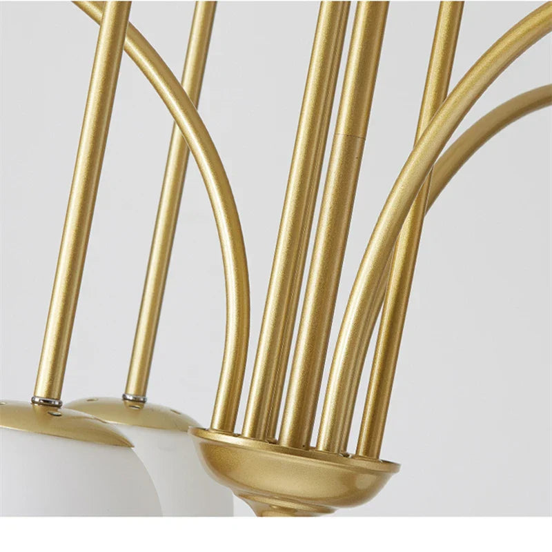 ثريا DecorBites™‎ الزجاجية المعلقة مع مصباح LED لجزيرة المطبخ وغرفة الطعام والمعيشة