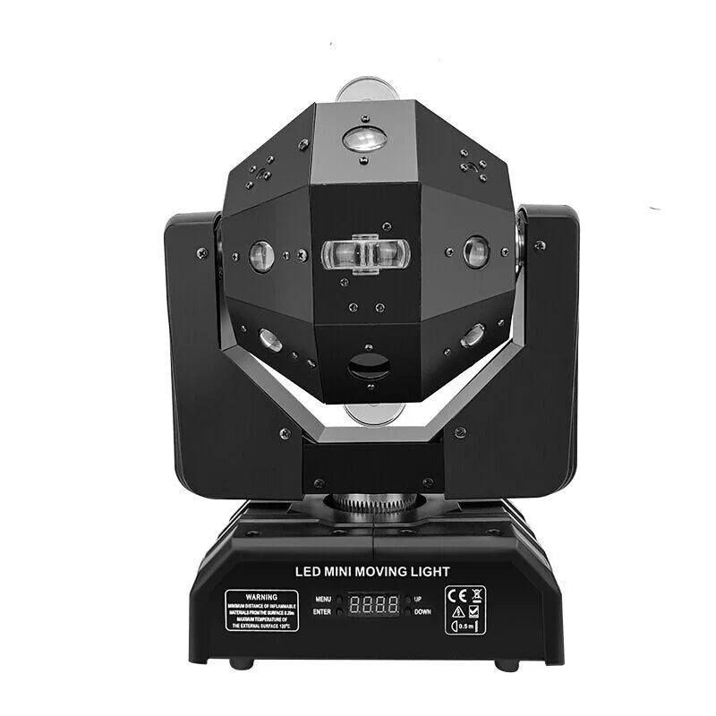 DecorBites™ 24-Led Moving Head Laser Light Bar Strobe, Red/Green Laser, KTV Light