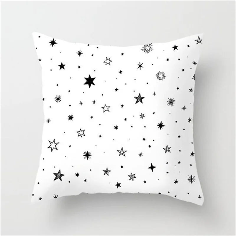 Black White Stripe Pillowcases