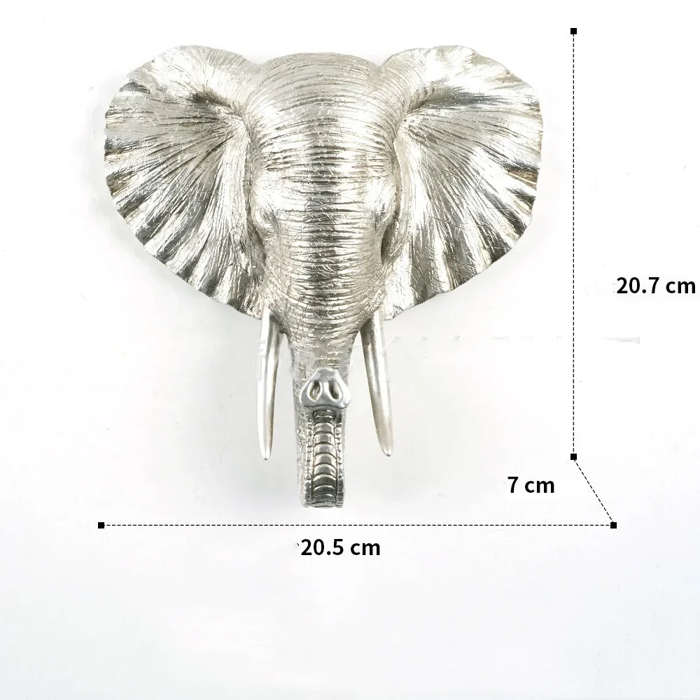 DecorBites™ Golden Bird & Butterfly Resin Wall Decoration Statues